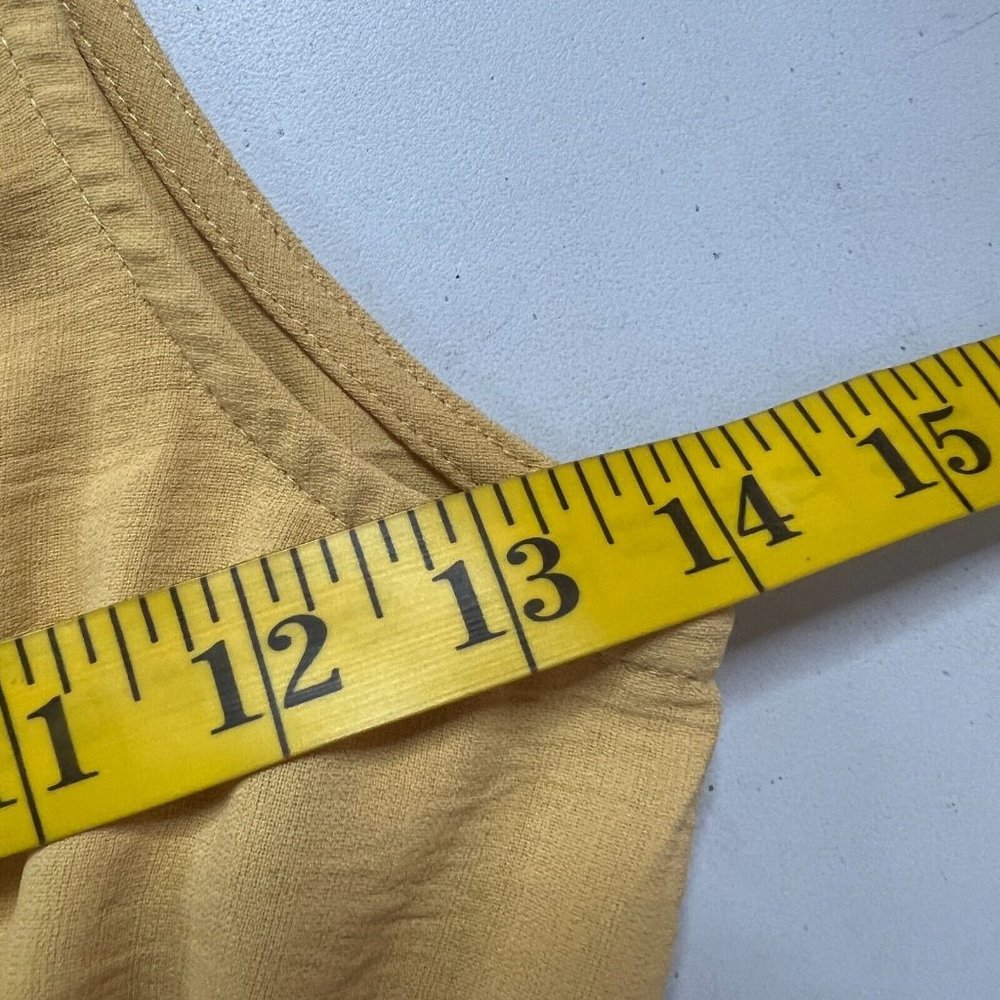 Baltic Børn Bondi Maxi Long Dress Mustard Yellow Bohemian Lace Size S Small - Picture 7 of 12